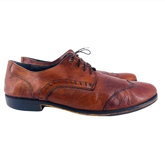 Bed Stu Mens Brown Leather Handmade Oxfords main image 7